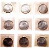 Image 2 : 1935. ICCS Mint State-65. Lot of nine (9) Gems, each with light to medium….