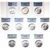 Image 1 : 1935. PCGS graded Mint State-65. Gem Brilliant Uncirculated. Lot of ten….
