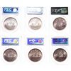 Image 2 : 1935. PCGS graded Mint State-65. Lot of six (6) Gem dollars, all exhibiti….