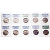 Image 1 : 1936. PCGS graded Mint State-65. Lot of ten (10) superb hand selected Gem….