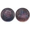 Image 1 : 1939. PCGS graded Matte Specimen-66. A gem with purple and red rich tonin….
