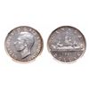 Image 1 : 1947. Pointed 7. Four 'H.P.' variety. NGC graded Mint State-63. Cameo bu….