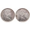 Image 1 : 1965. Type III. Proof-Like-64 or better. Lot of two (2) coins, both brill….