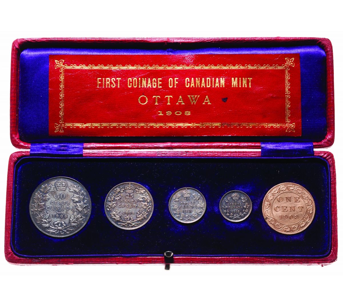 1908 Coin Set 1908 Specimen Set.