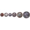 Image 1 : 1937 Mirror Specimen Set. Cent through Dollar. A gem set, all PCGS graded….