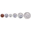 Image 1 : 1952 Specimen Set. Cent through Dollar. A Gem set, all NGC graded. Cent.….