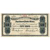 NEWFOUNDLAND GOVERNMENT CASH NOTE. 50 Cents. NF-3a. 1901. No. 41057. F….