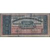Image 1 : NEWFOUNDLAND GOVERNMENT CASH NOTE. 50 Cents. 1912-13. NF-8c. No. 05962.….