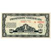 Image 1 : ALBERTA PROSPERITY CERTIFICATE. $1.00. August 5, 1936. CH-A1. No. A2887….