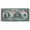 Image 1 : $1.00. 1935 Issue. BC-2. French Text. No. F3495004/A. Unc.