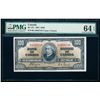 Image 1 : $100.00. 1937. BC-27c. PMG CUNC-64 EPQ.