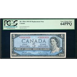 $5.00. 1954. BC-39bA. PCGS CUNC-64 EPQ.