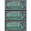 Image 1 : Lot of three (3) 1967 $1 Replacement Notes.