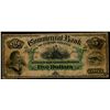 Image 1 : THE COMMERCIAL BANK OF NEWFOUNDLAND. $5.00. Jan. 3, 1888. CH-185-18-06.….