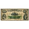 Image 1 : THE COMMERCIAL BANK OF NEWFOUNDLAND. $10.00. Jan. 3, 1888. CH-185-18-08.….