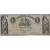 Image 1 : HENRY'S BANK. $1.00. June 27, 1837. CH-357-12-02. No. 9247/A. Fine+.