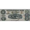 Image 1 : THE INTERNATIONAL BANK OF CANADA. $5.00. Sept. 15, 1858. CH-380-10-08-16….