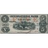 Image 1 : THE INTERNATIONAL BANK OF CANADA. $5.00. Sept. 15, 1858. CH-380-10-10-16….