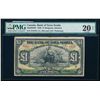 Image 1 : THE BANK OF NOVA SCOTIA. Kingston, Jamaica. £1. 1930. CH-550-38-04-04. PMG VF-20 Net.