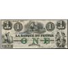 Image 1 : LA BANQUE DU PEUPLE. $1.00. 1870. CH-575-16-04-08R. AU-50.