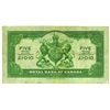 Image 2 : THE ROYAL BANK OF CANADA. Port of Spain, Trinidad. $5.00. 1938. CH-630-68-02. PMG VF-25.