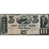 Image 1 : THE UNION BANK. $3.00. Oct. 3, 1838. CH-725-16-6R. RWH Printing. Orang….