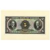 Image 1 : THE UNION BANK OF CANADA.  $5.00. July 1, 1921. CH-730-20-02P. A full c….