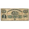 Image 1 : UNION BANK OF NEWFOUNDLAND. One Pound. May 1, 1880. CH-750-14-06. No. B….