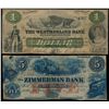 Image 1 : THE WESTMORLAND BANK OF NEW BRUNS. $1.00. Aug. 1, 1861. CH-800-12-02. N….