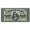 Image 1 : DOMINION OF CANADA.  25 CENTS.  March 1, 1870.  DC-1c.  Plain.  BCS graded …