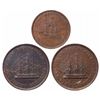 Image 2 : Breton-912.  NB-1B.  1/2d. Token.  1854.  ICCS AU-50;  Breton-911.  NB-2B1.…