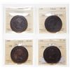 Image 1 : Breton-957.  LC-47A1.  1d. Token. 1812.  ICCS VF-30;  Breton-958.  LC-47B1.…