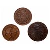 Image 1 : Breton-572. Card Token. Unc;  Breton-573. A. Desrochers, Montreal. Copper. …