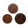 Image 2 : Breton-572. Card Token. Unc;  Breton-573. A. Desrochers, Montreal. Copper. …