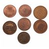 Image 2 : Breton-574, (3 pcs.), 582, 586, 588, 589.  Lot of seven (7) tokens, all Ext…