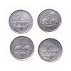 Image 2 : Breton-657, 658, 659, 660.  E. Caumartin.  Alum.  Lot of four (4) tokens, a…