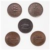 Image 1 : HARD TIMES TOKENS.  Running Boar.  HT#9. and HT#11.  Daniel Webster,  HT#16…