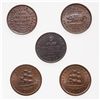 Image 2 : HARD TIMES TOKENS.  Running Boar.  HT#9. and HT#11.  Daniel Webster,  HT#16…