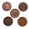 Image 1 : HARD TIMES TOKENS.  Running Boar.  HT#9.  The Constitution.  HT#25.  Not On…