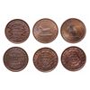 Image 2 : HARD TIMES TOKENS.  Illustrious Predecessor.  HT#33;  Liberty-Not-One Cent.…