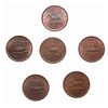 Image 2 : HARD TIMES TOKENS.  Illustrious Predecessor. 1837. Copper.  HT#33.  Lot of …