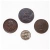 Image 1 : MOTT Store Card.  1789.  Fine.  Struck 10% off-center;  Talbot, Alum & Lee …