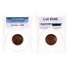 Image 1 : Half Cent.  1856.  PCGS graded Mint State-64. Brown.
