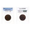 Image 1 : Large Cent.  1810.  PCGS Graded Genuine VF Details. Cleaning.