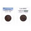 Image 1 : Large Cent.  1817. 13 Stars.  PCGS graded AU details.  Cleaning.
