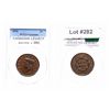 Image 1 : Large Cent.  1826.  PCGS graded Genuine. AU details.  Scratch on face.