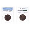 Image 1 : Large Cent.  1829.  Large letters.  PCGS graded Very Fine-30.