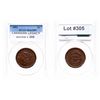 Image 1 : Large Cent.  1853.  PCGS graded Mint State-63. Brown.