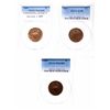 Image 1 : Two Cents.  1867.  PCGS graded AU-58. Brown;  1868.  PCGS graded Mint State…