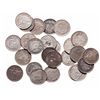 Image 1 : Half Dimes.  1838-1872.  Lot of twenty-five (25) half dimes, all grading Fi…